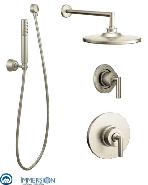 moen rain shower system